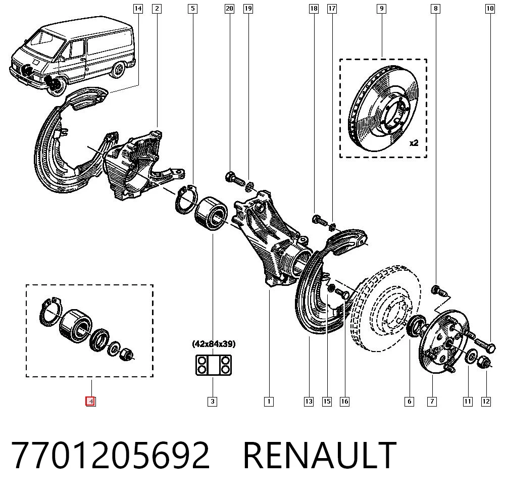 7701205692 Renault (RVI)