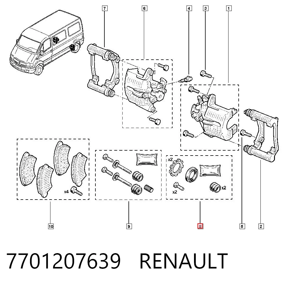 7701207639 Renault (RVI)