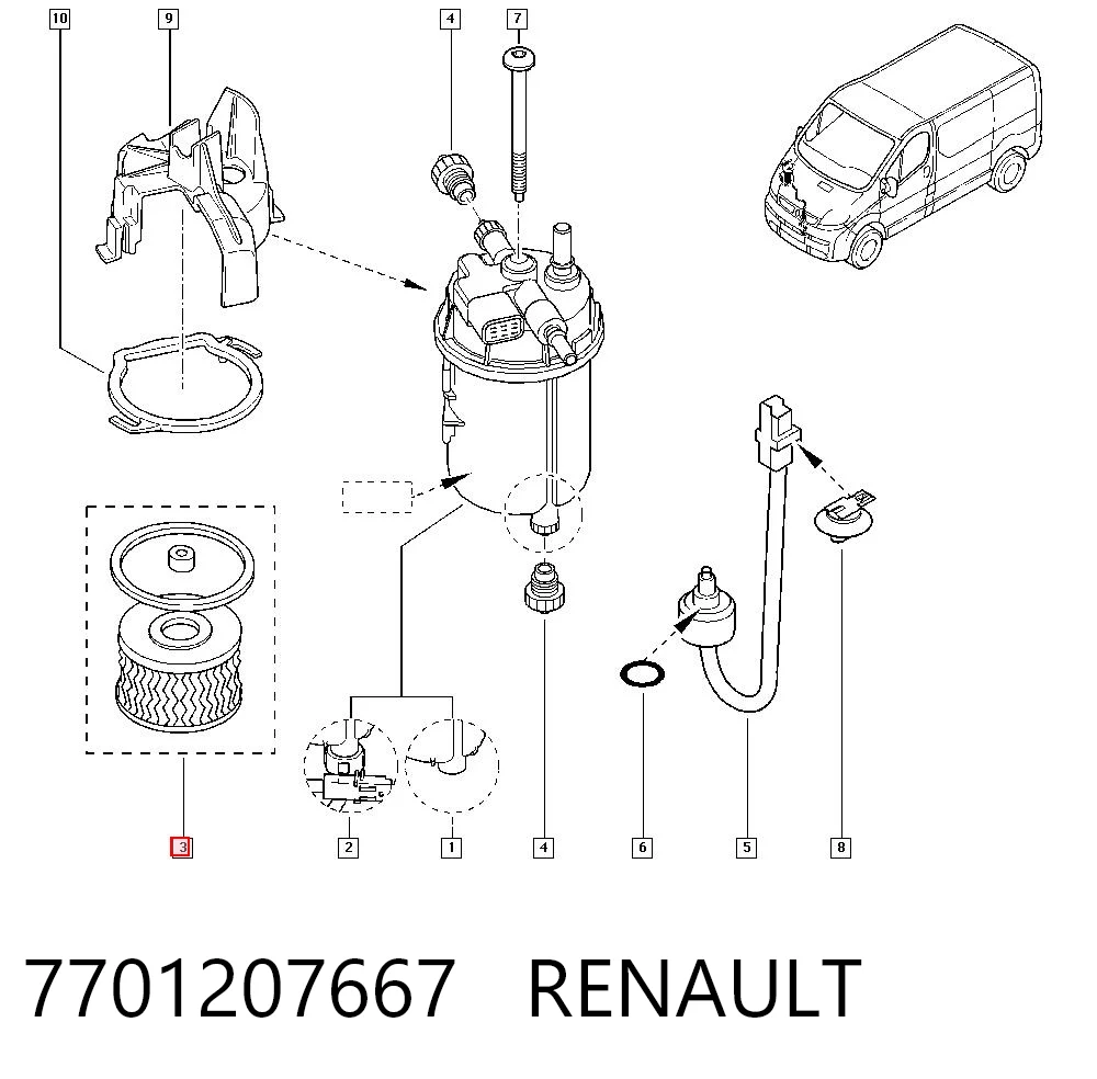 7701207667 Renault (RVI)