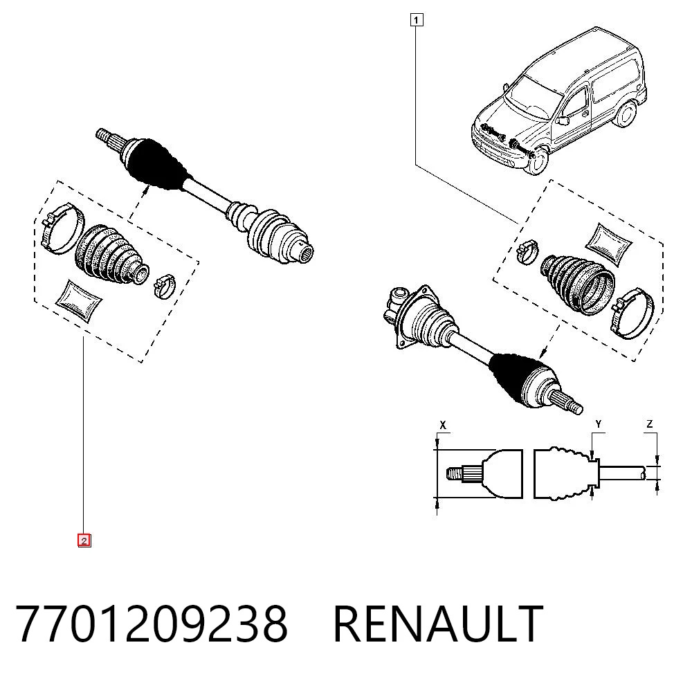 7701209238 Renault (RVI)