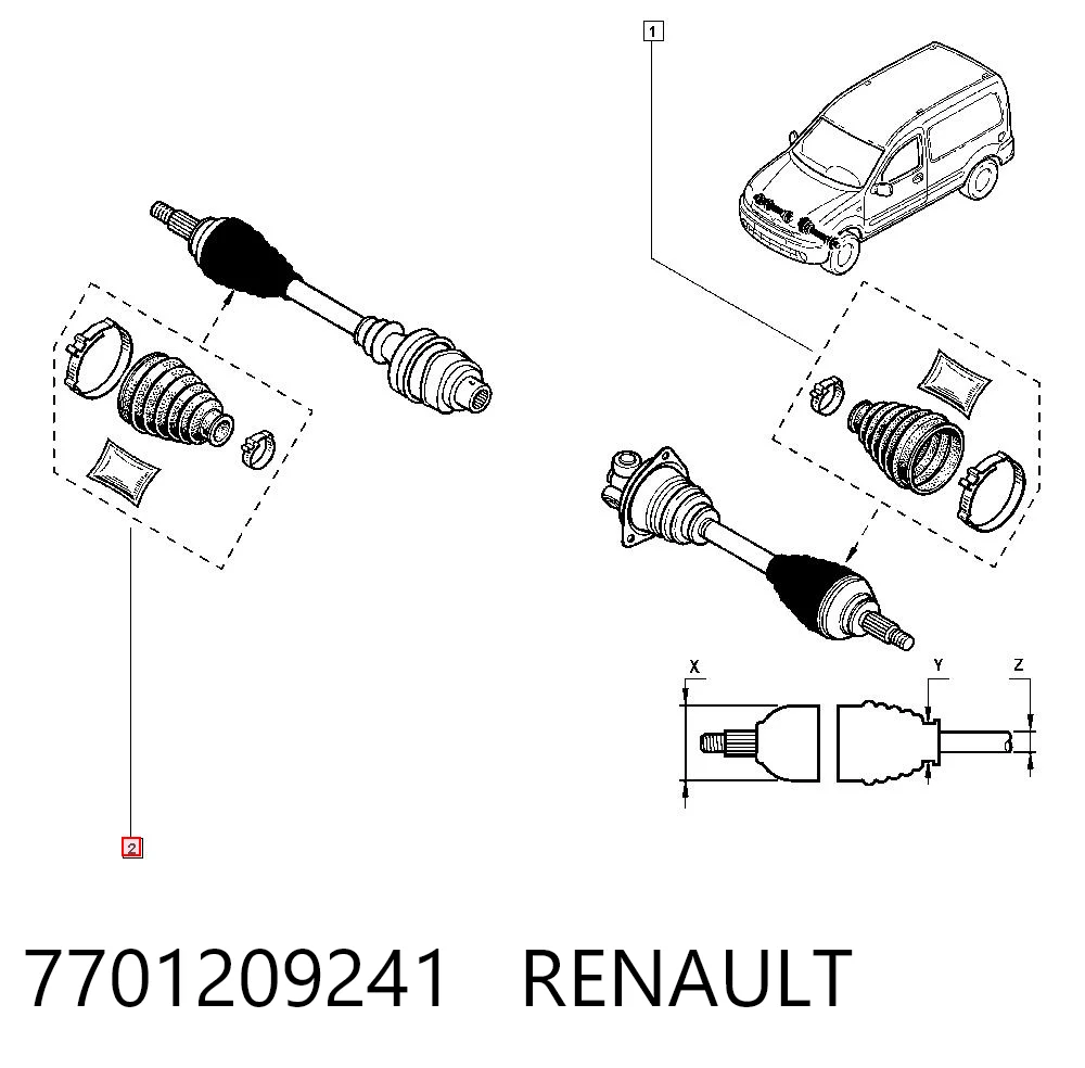 7701209241 Renault (RVI)