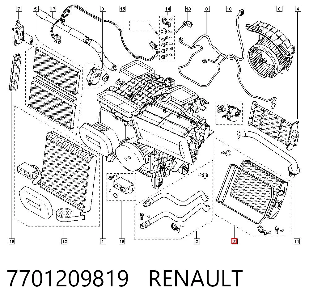 7701209819 Renault (RVI)