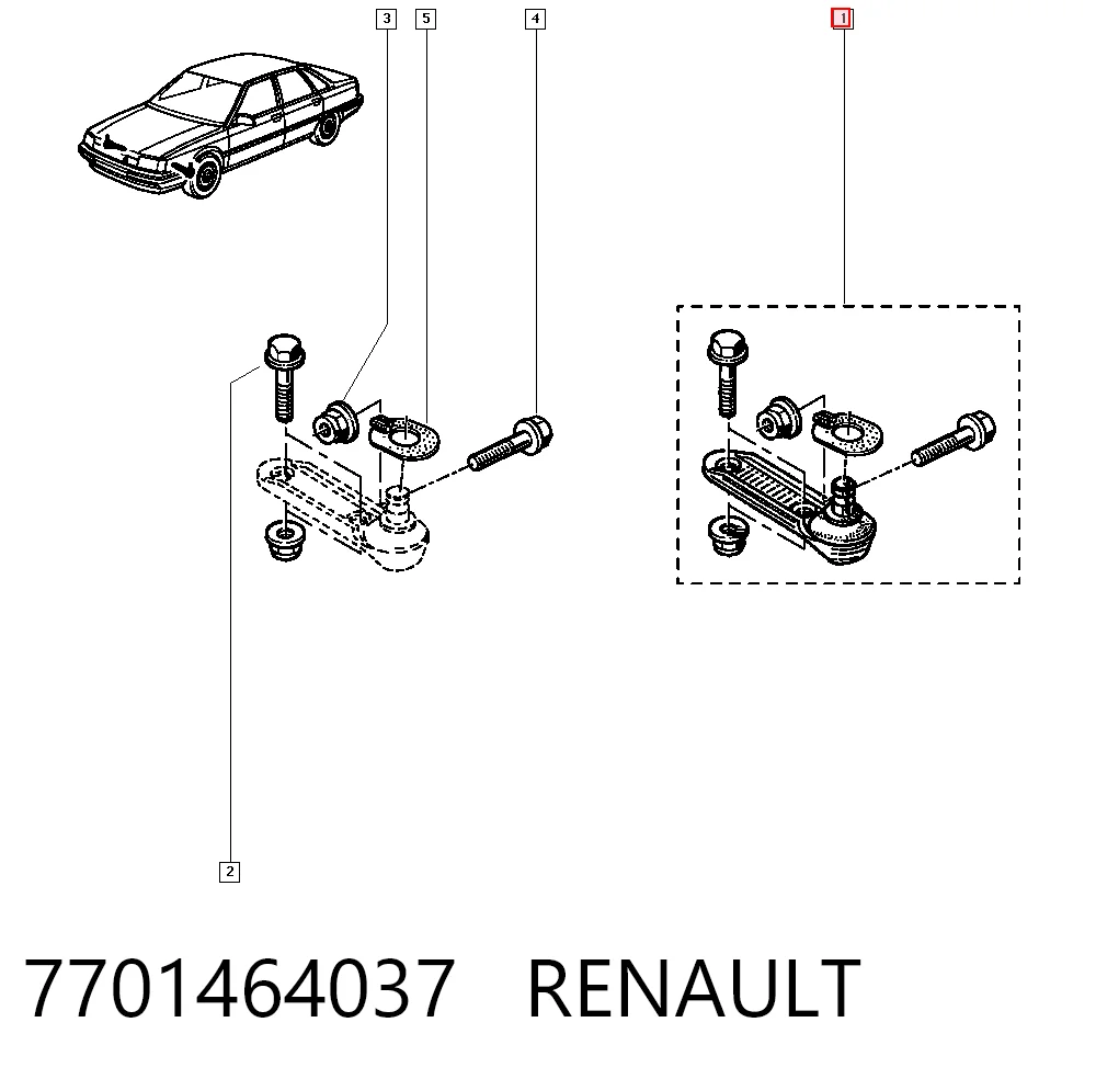 7701464037 Renault (RVI)