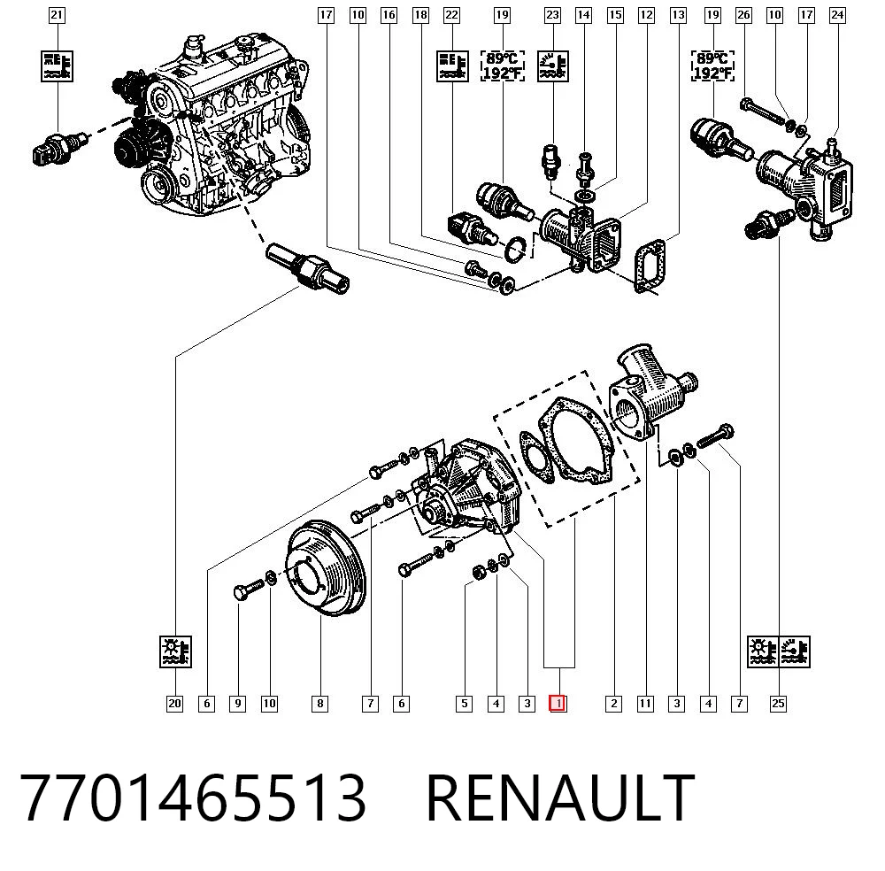 7701465513 Renault (RVI)