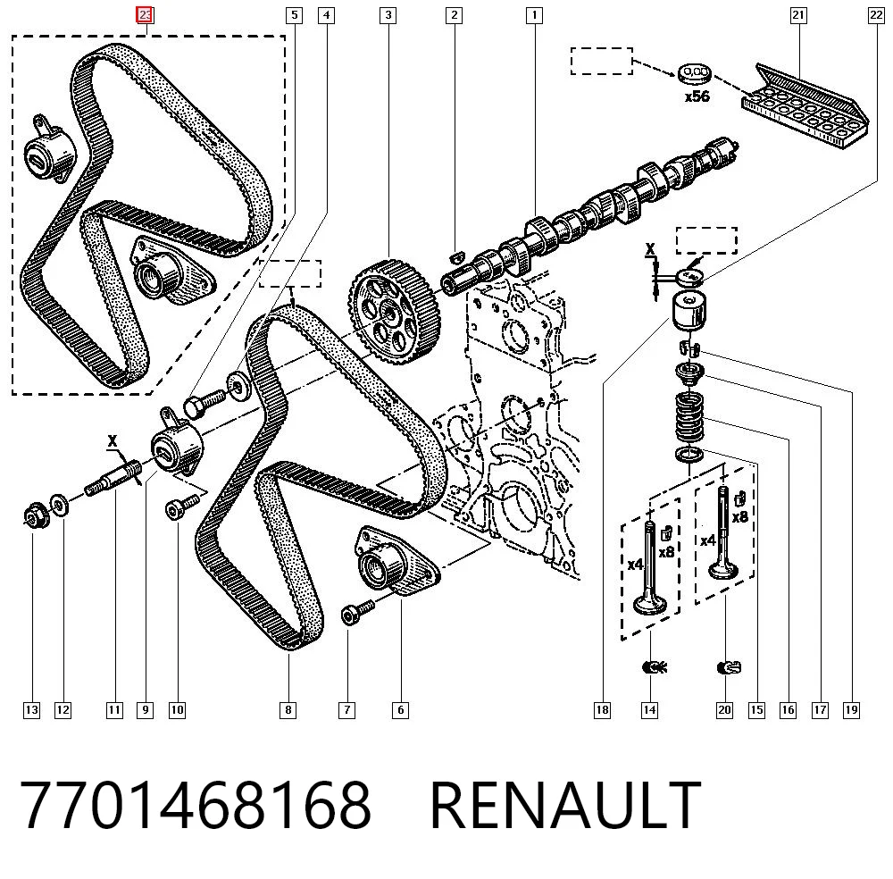 Do koszyka CT604K1 Continental/Siemens Pasek rozrządu, zestaw