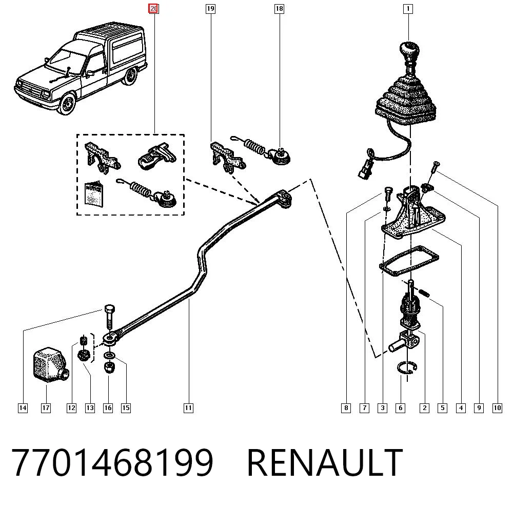 7701468199 Renault (RVI)