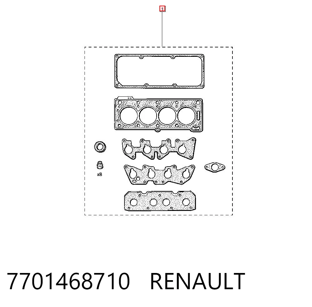 7701468710 Renault (RVI)