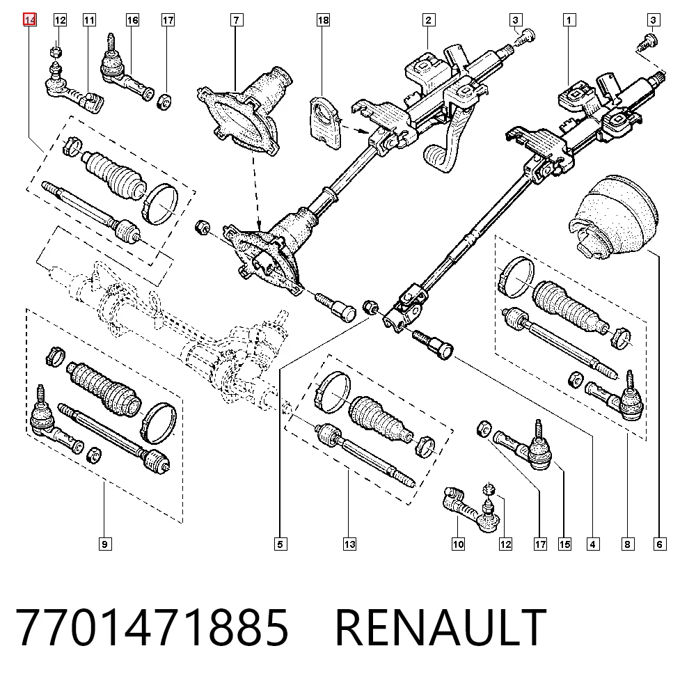 7701471885 Renault (RVI)