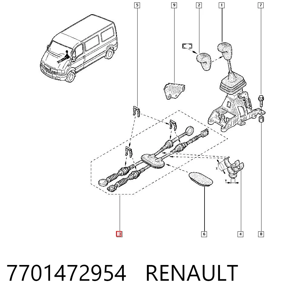 7701472954 Renault (RVI)