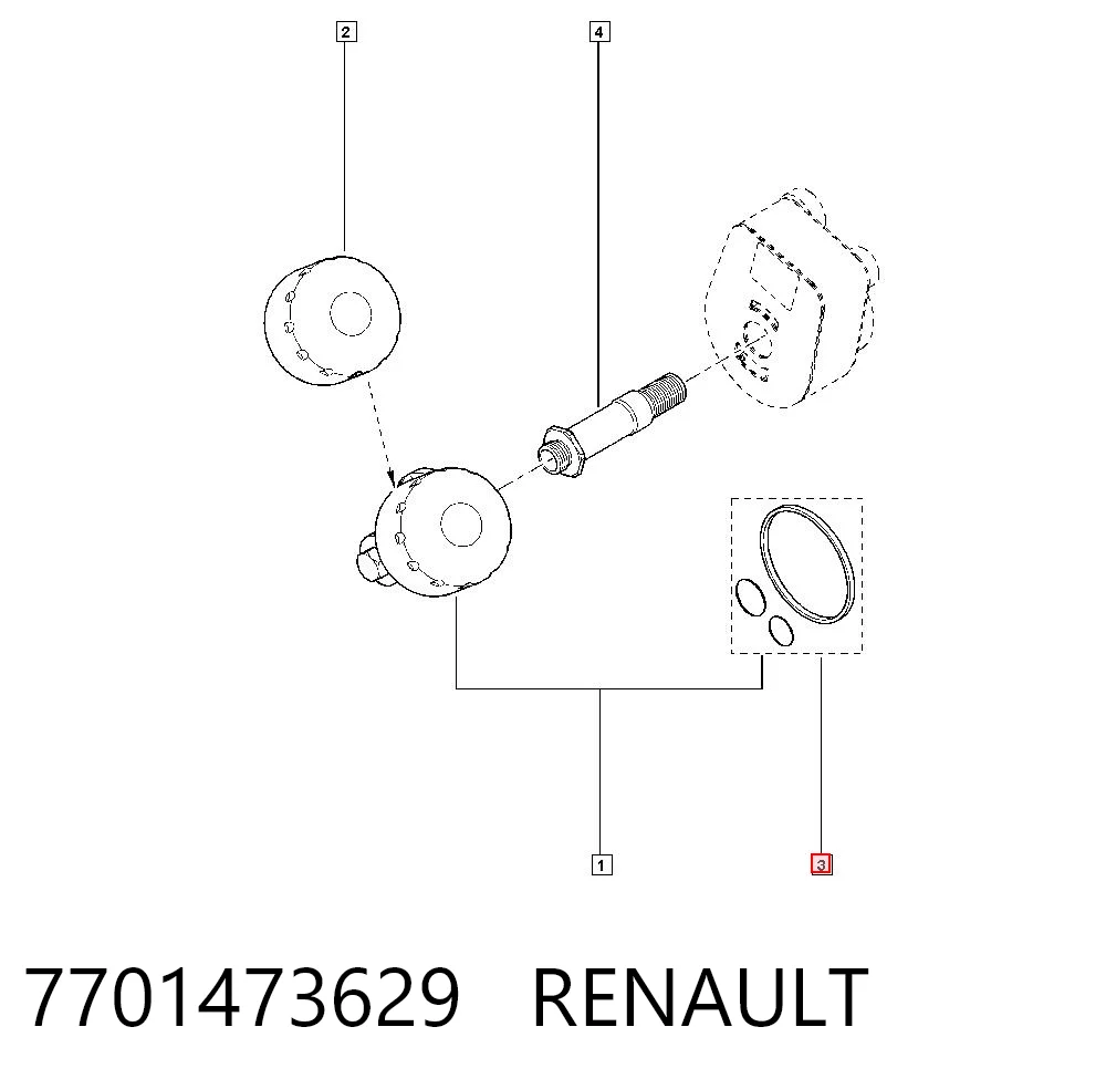 7701473629 Renault (RVI)
