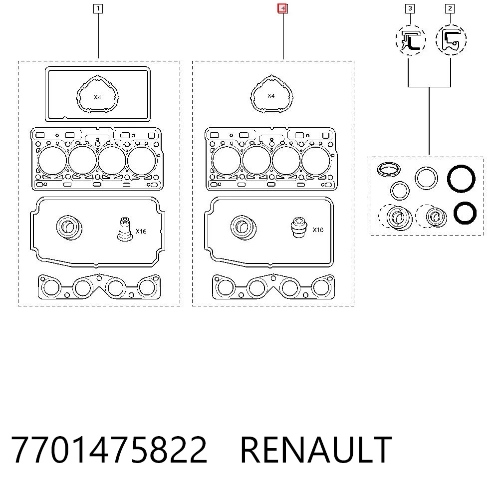 7701475822 Renault (RVI)