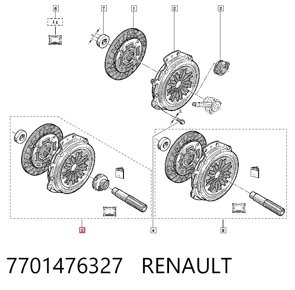 7701476327 Renault (RVI)