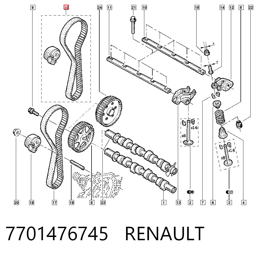 7701476745 Renault (RVI)