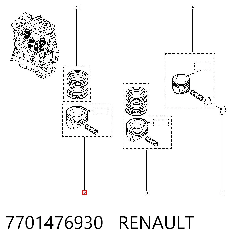 7701476930 Renault (RVI)
