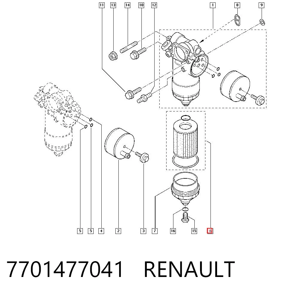 7701477041 Renault (RVI)