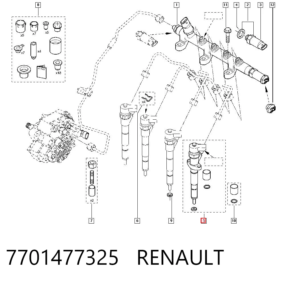 7701477325 Renault (RVI)