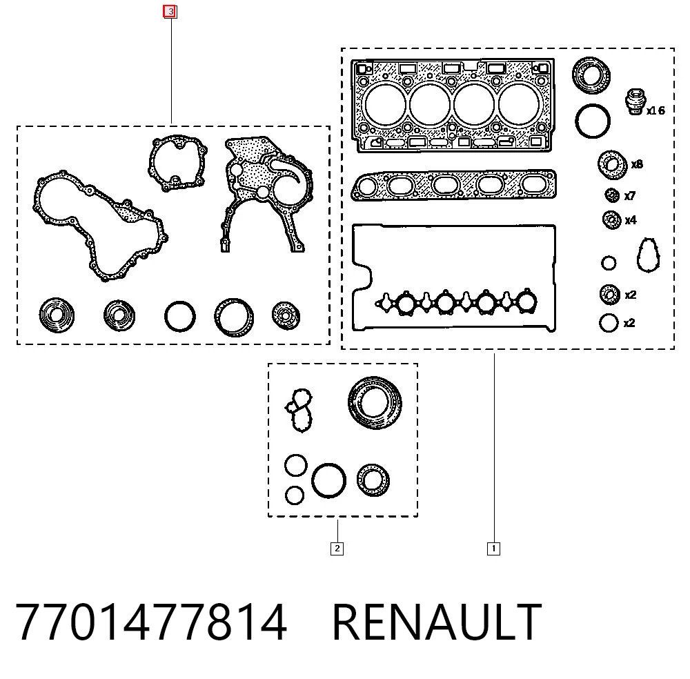 7701477814 Renault (RVI)