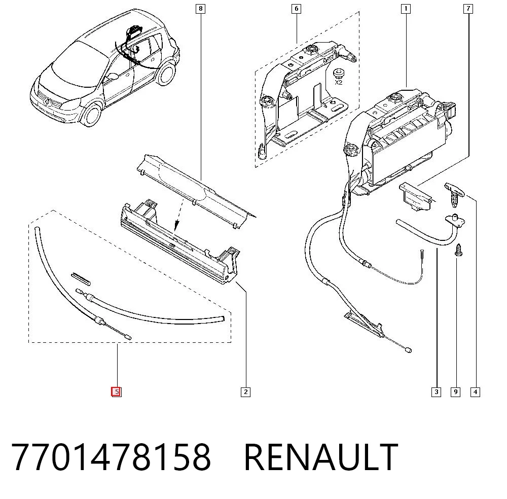 7701478158 Renault (RVI)