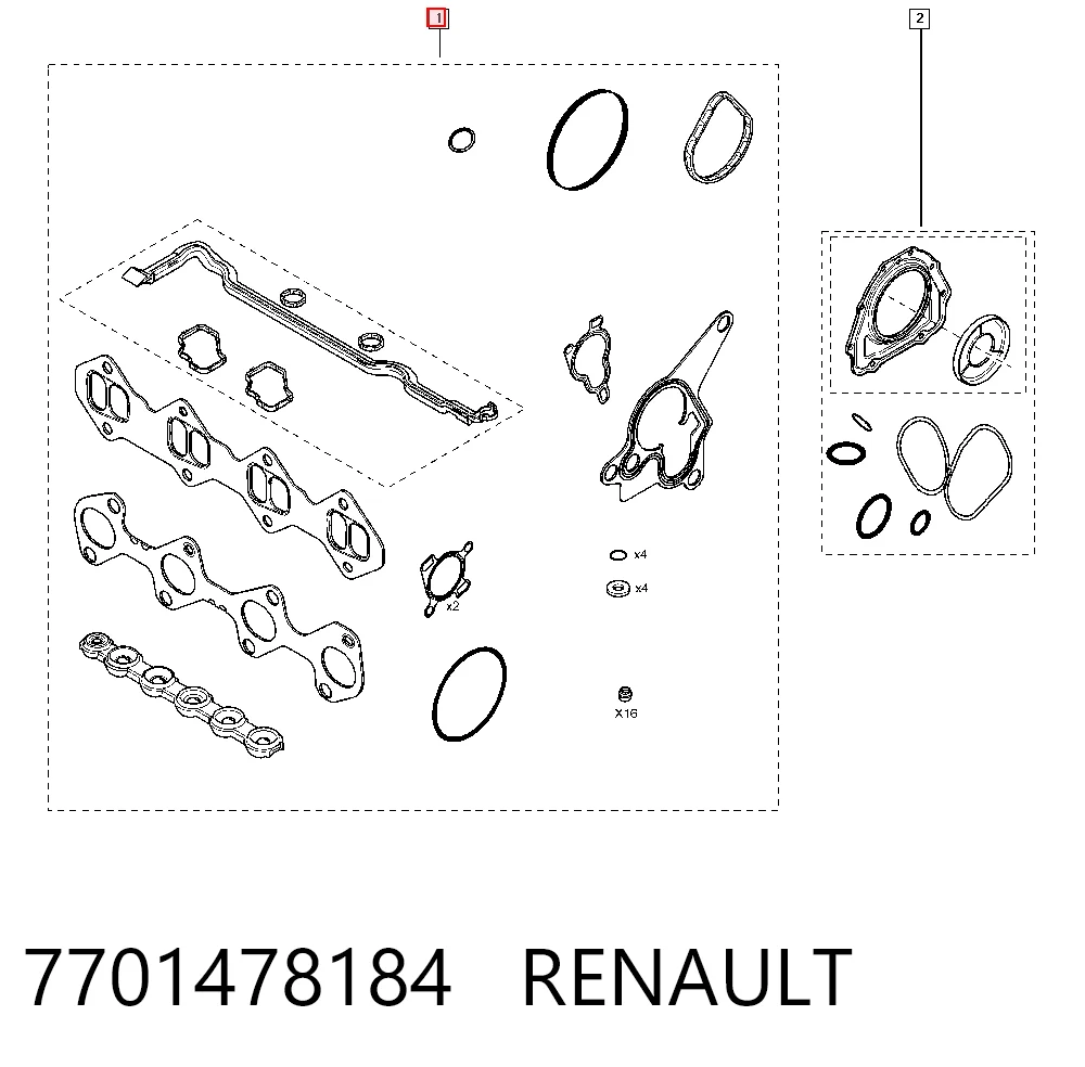 7701478184 Renault (RVI)