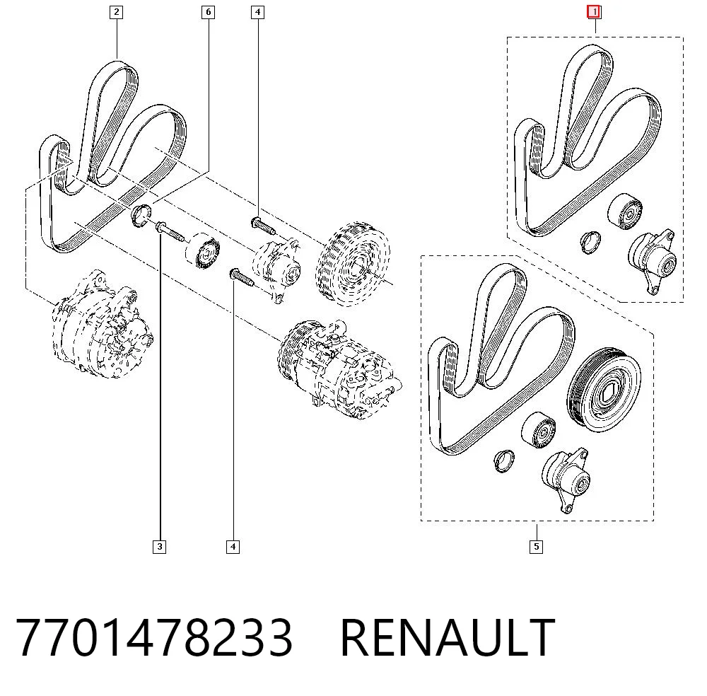 7701478233 Renault (RVI)