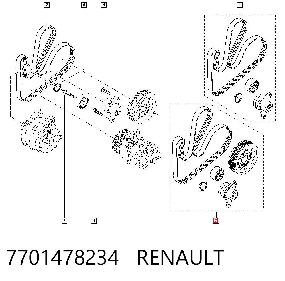 7701478234 Renault (RVI)
