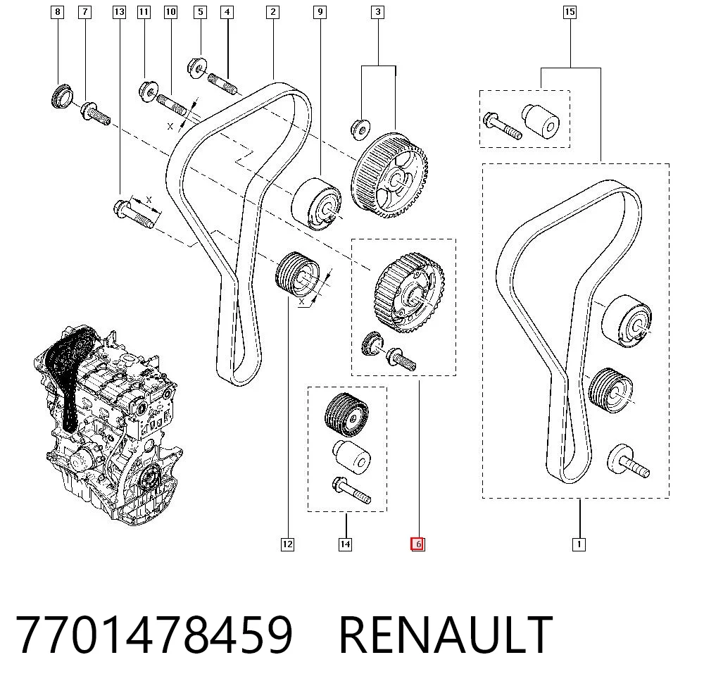 7701478459 Renault (RVI)