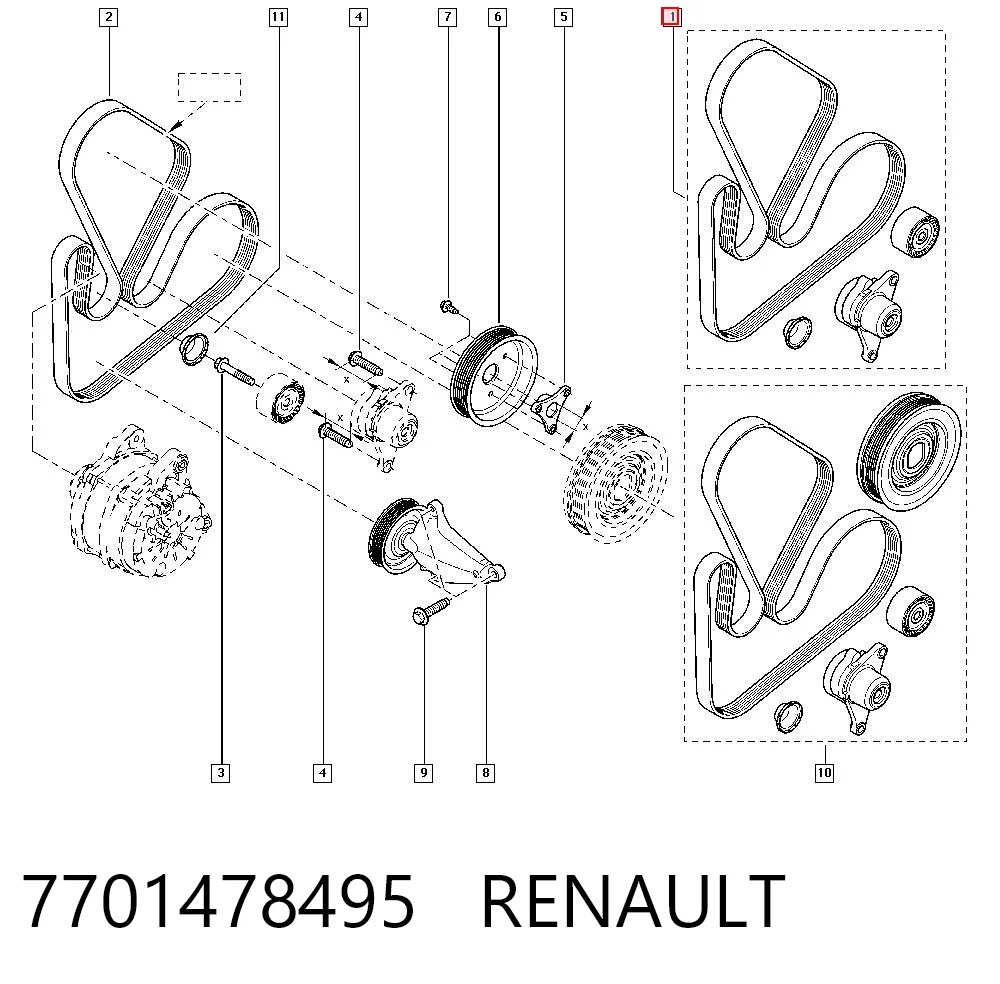 7701478495 Renault (RVI)