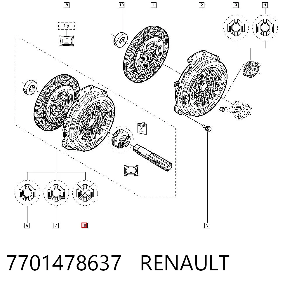 7701478637 Renault (RVI)