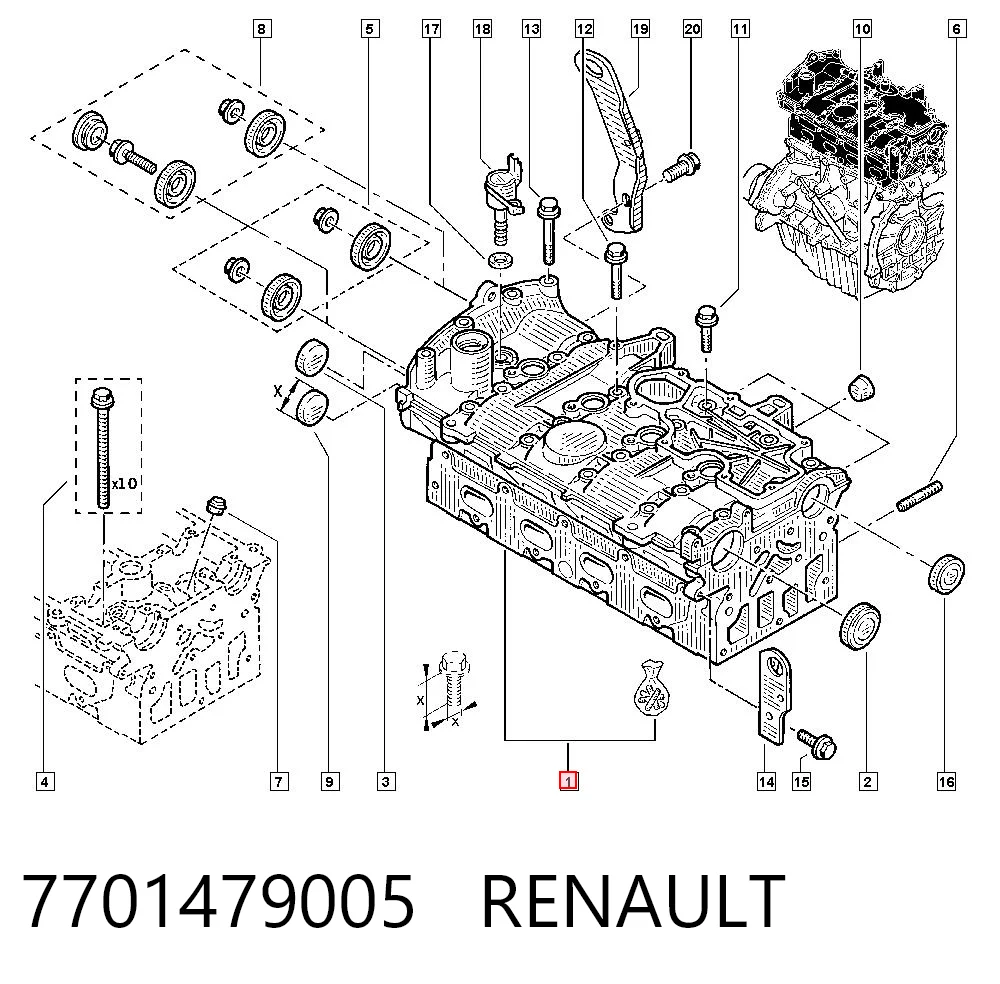 7701479005 Renault (RVI)