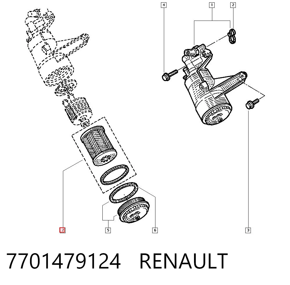 7701479124 Renault (RVI)