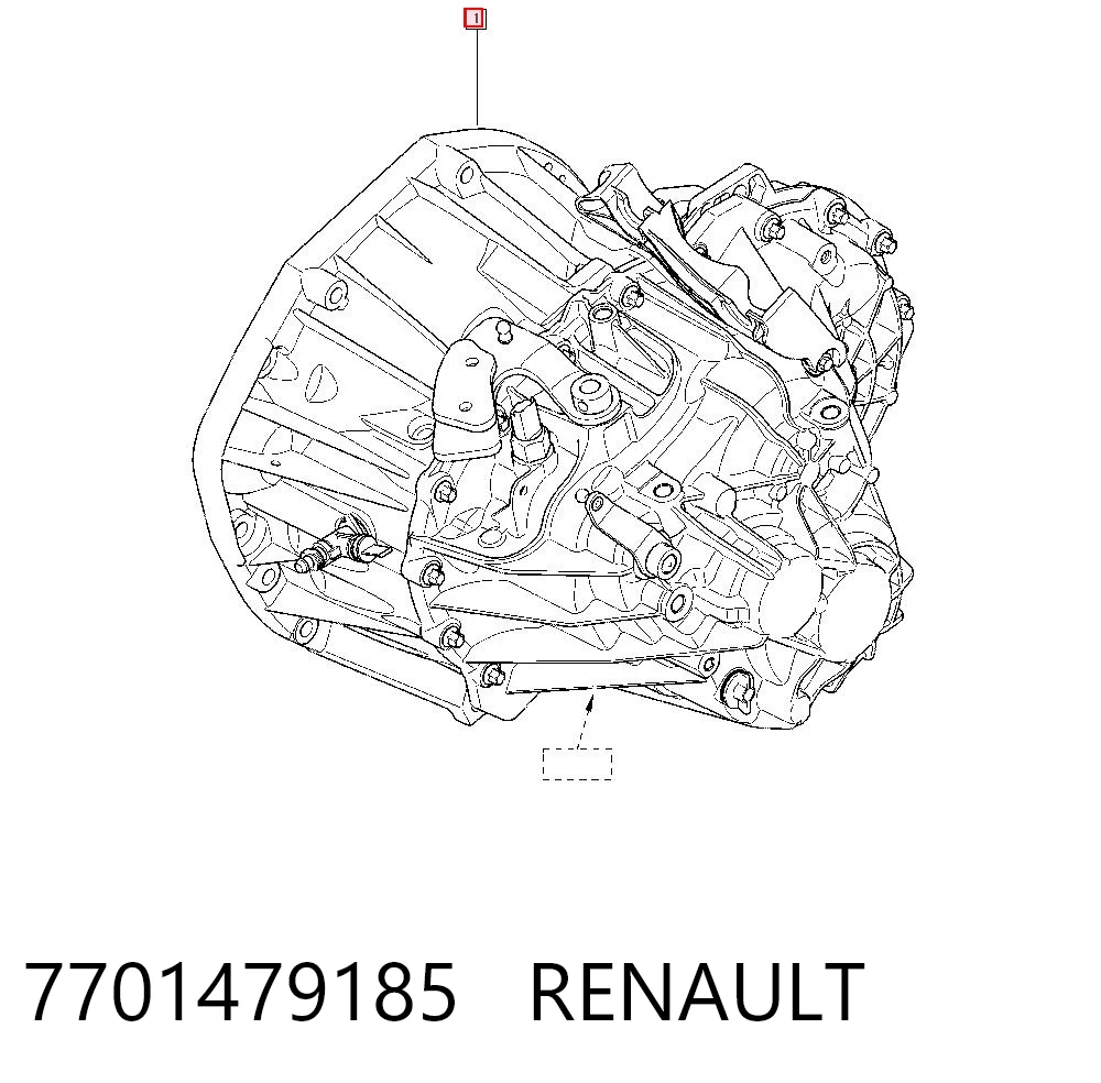 Mechaniczna skrzynia biegów w komplecie do Renault Laguna III BT0, BT1