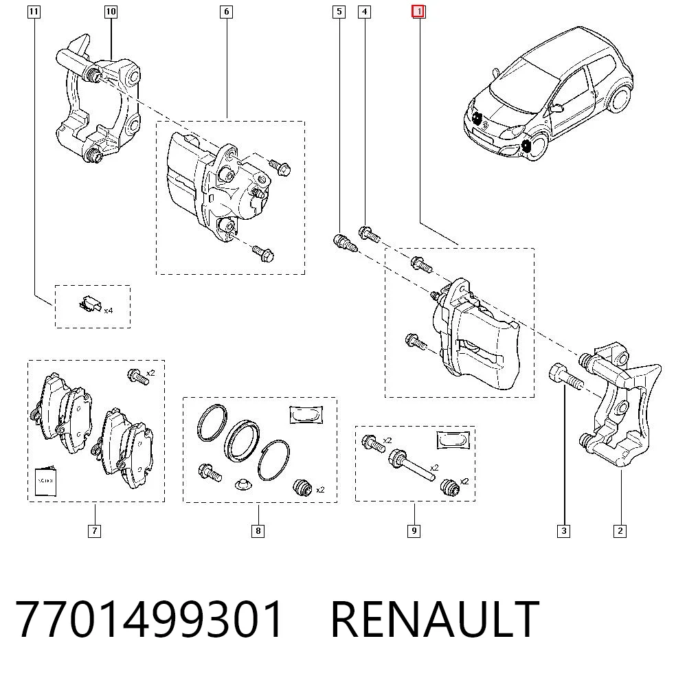 7701499301 Renault (RVI)