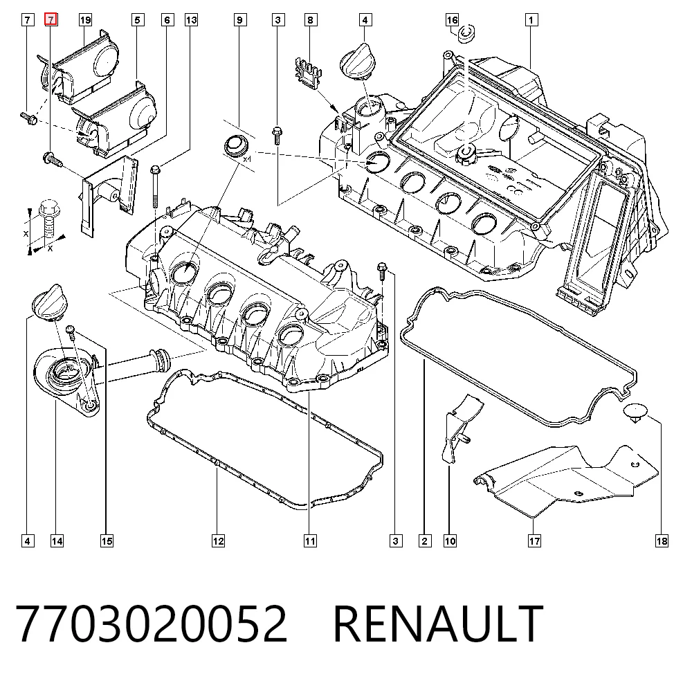 7703020052 Renault (RVI)