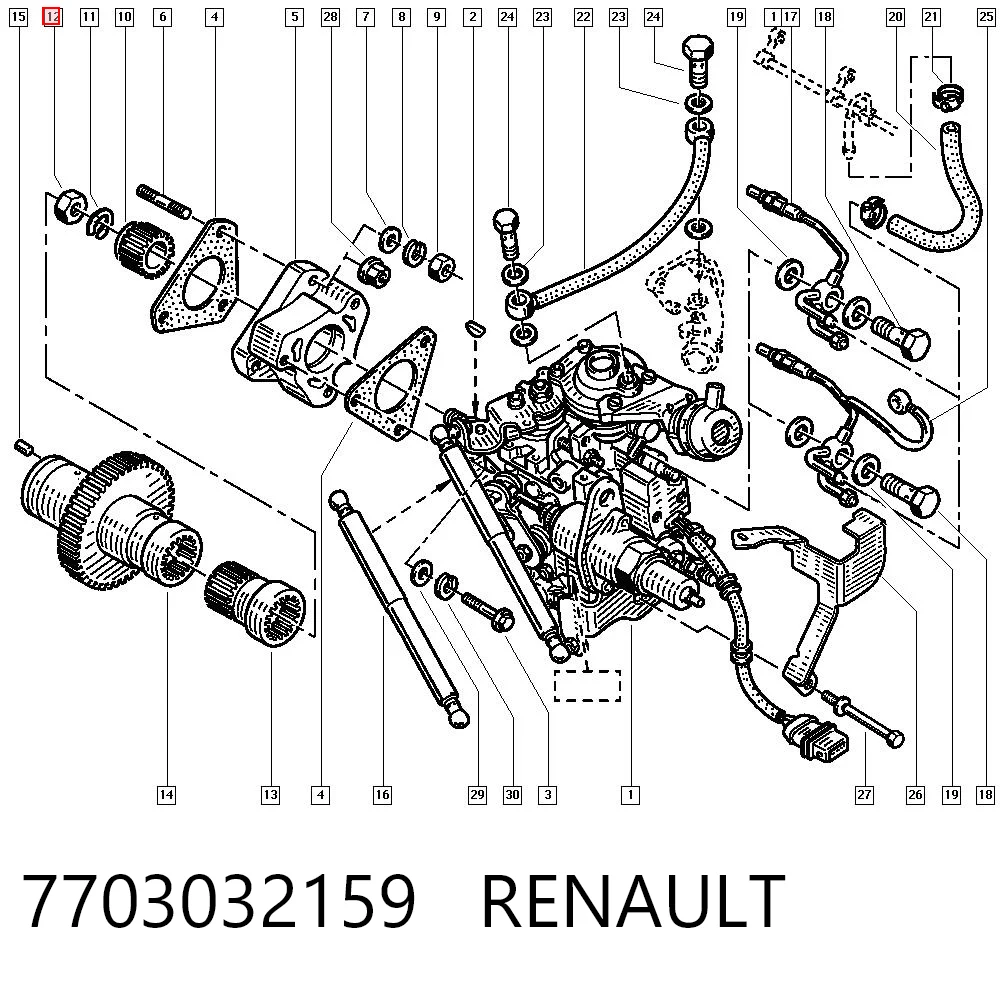 7703032159 Renault (RVI)
