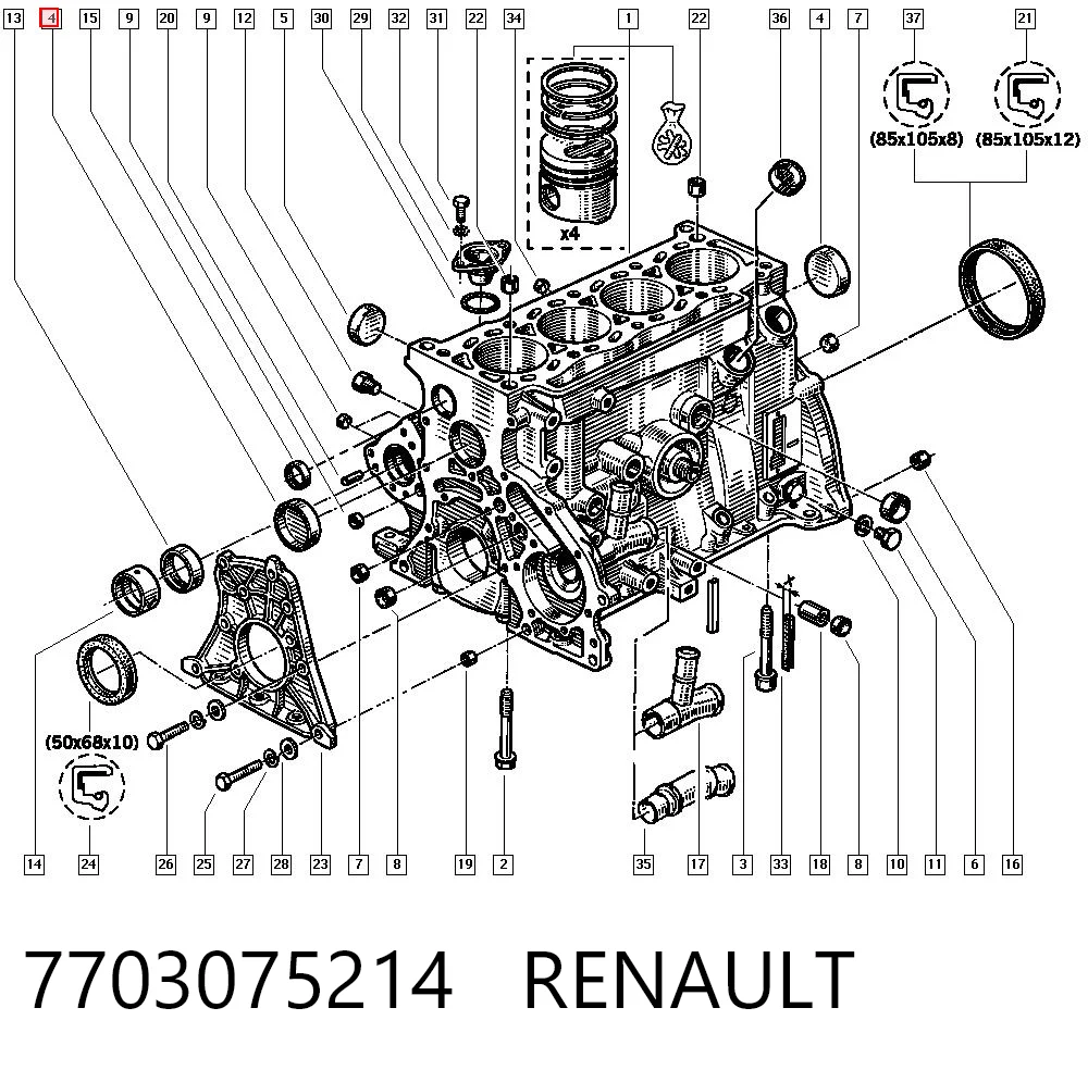 7703075214 Renault (RVI)
