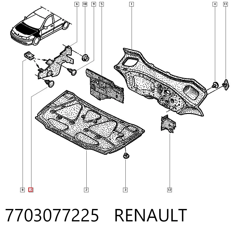 7703077225 Renault (RVI)