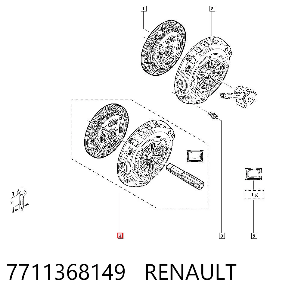 7711368149 Renault (RVI)