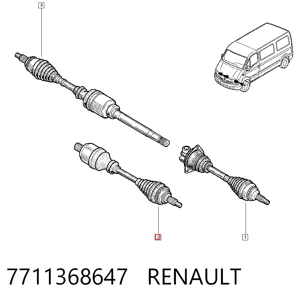 7711368647 Renault (RVI)
