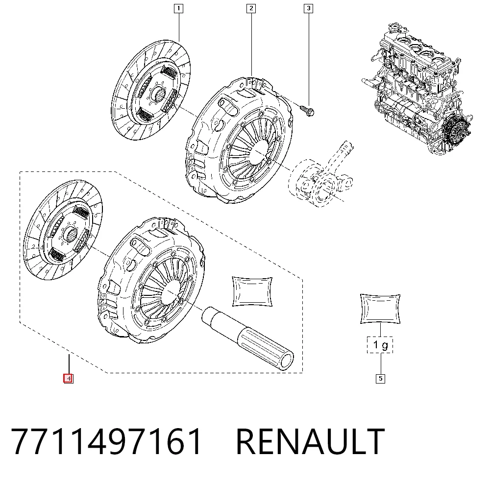 7711497161 Renault (RVI)