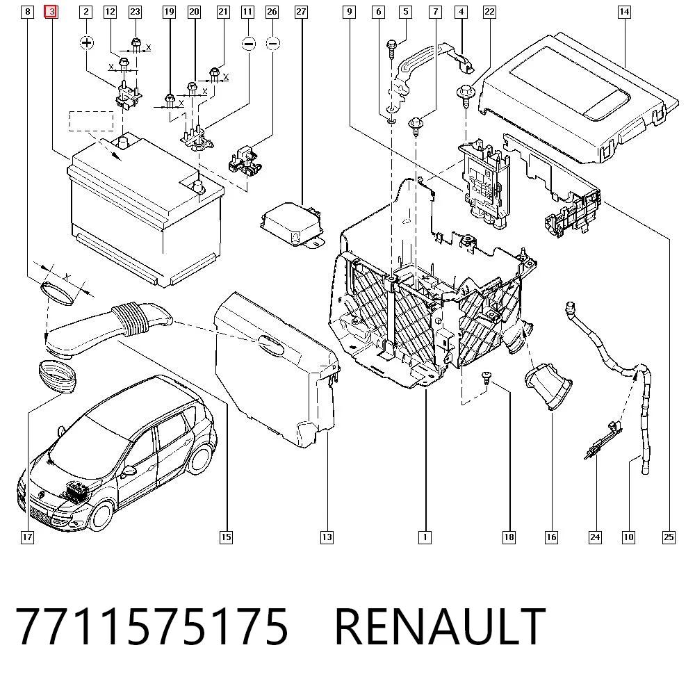 7711575175 Renault (RVI)