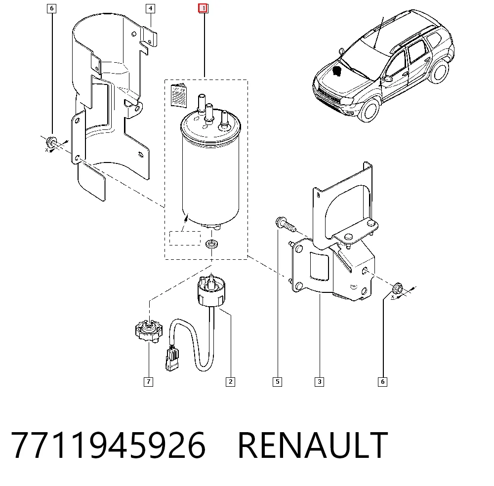 7711945926 Renault (RVI)