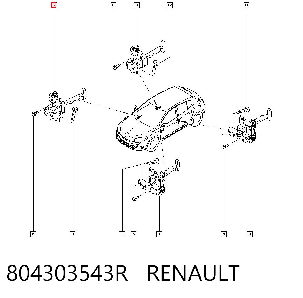 804303543R Renault (RVI)
