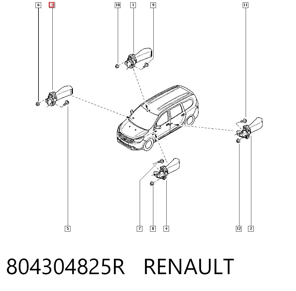 804304825R Renault (RVI)