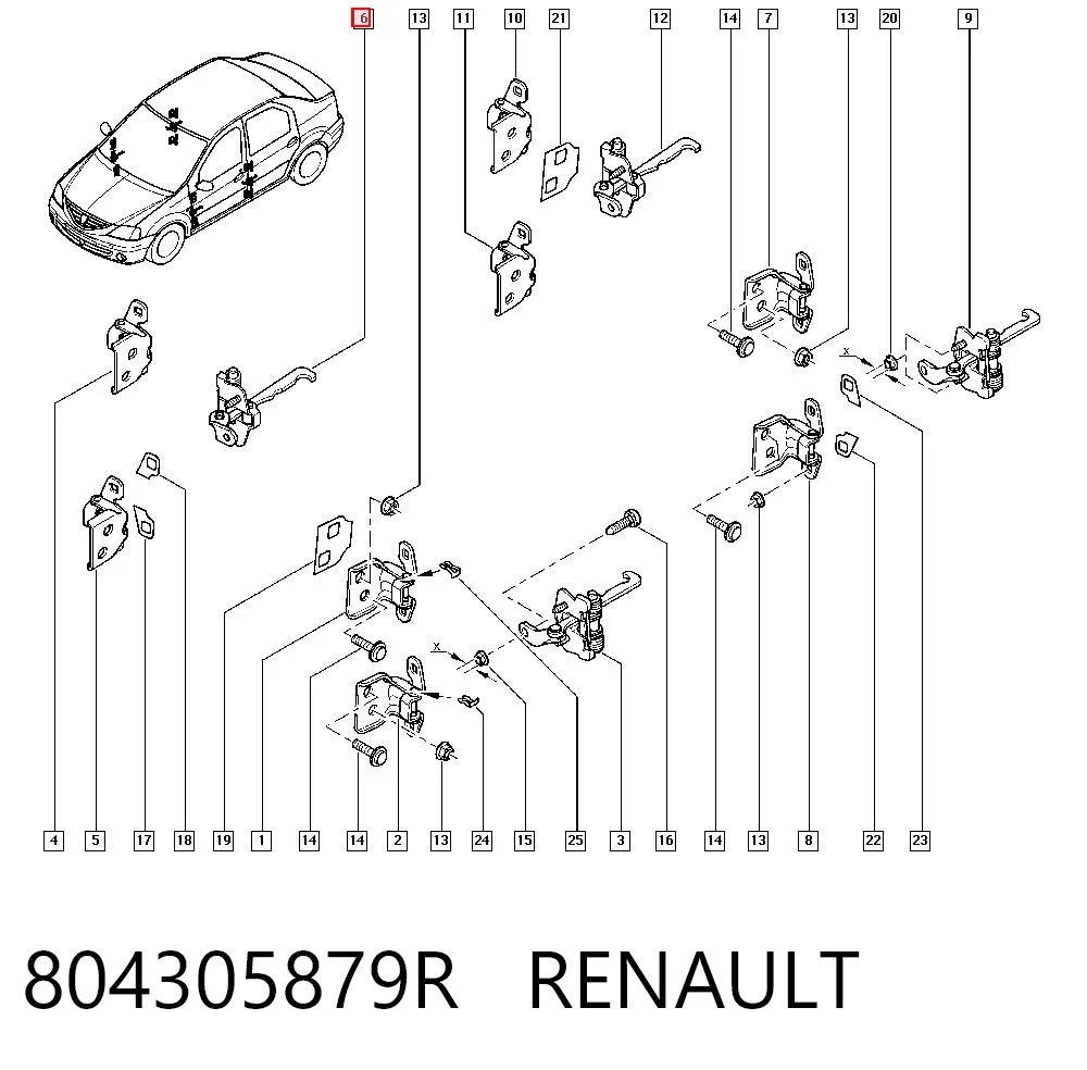 804305879R Renault (RVI)