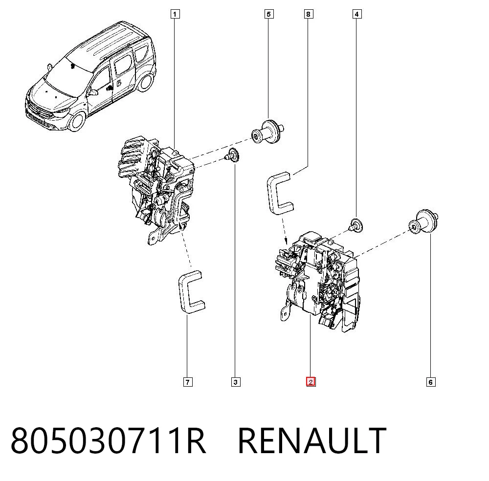 805030711R Renault (RVI)