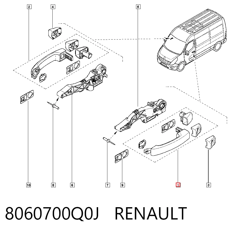 8060700Q0J Renault (RVI)