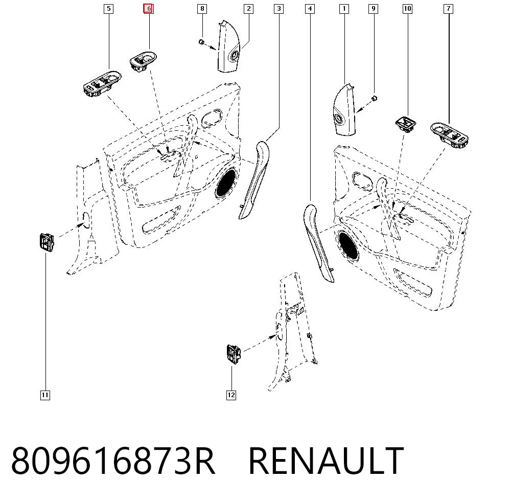 809616873R Renault (RVI)