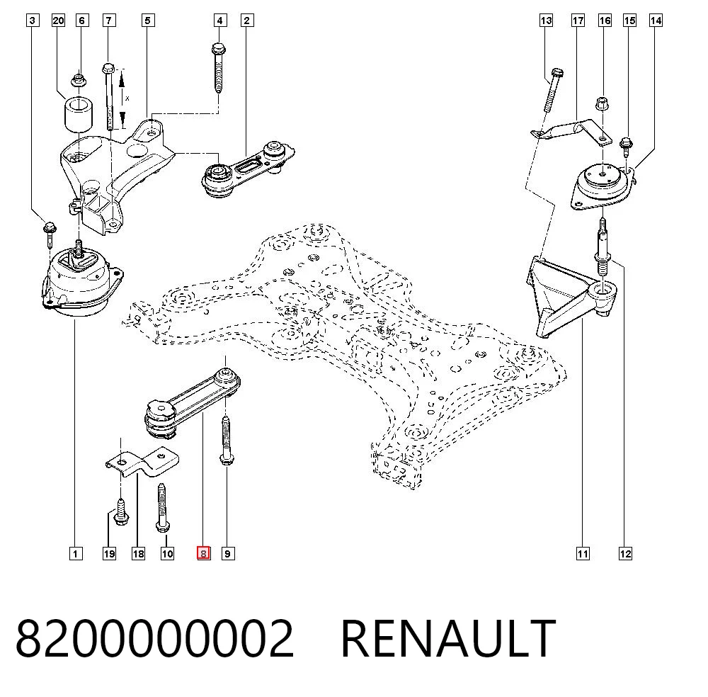 8200000002 Renault (RVI)