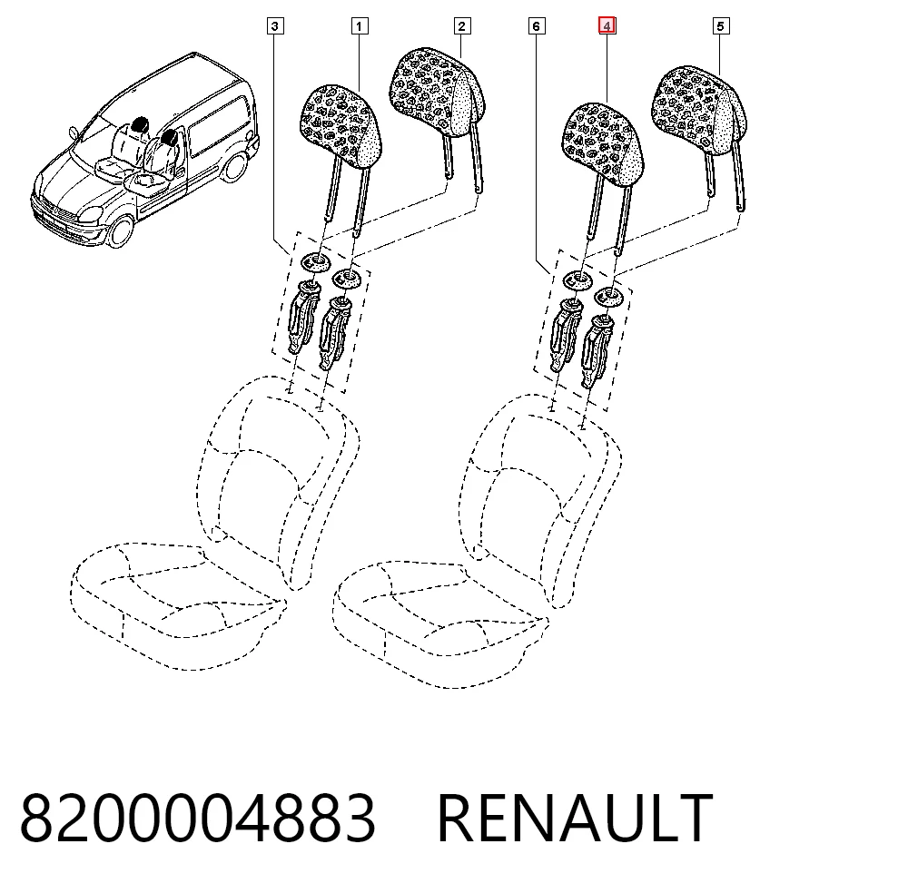 8200004883 Renault (RVI) Zawór recyrkulacji spalin EGR
