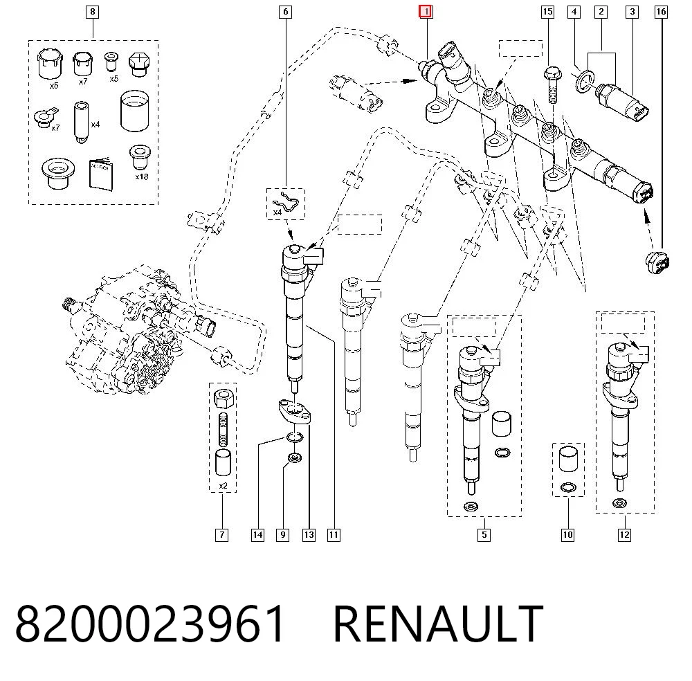 8200023961 Renault (RVI)